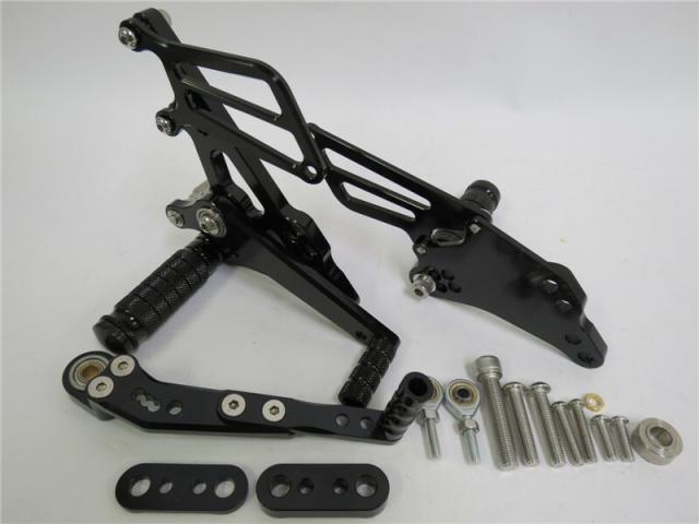 CNC 調整式 gsx-r1000 2009-2016 K9 バックステップ 黒の通販は