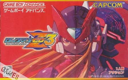 GBA ロックマン ゼロ3（箱・説あり）ゲームボーイアドバンス