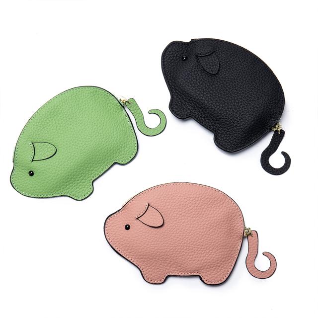 ✴️美品✴️ 豚型 ピッグ コインケース レザー 小銭入れ 小物入れ ピンク Amazon | [ケイトスペード] レザー ピッグ ブタ 豚 フェイス