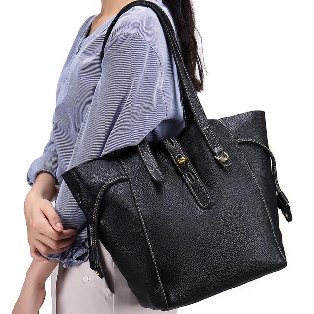 トートバッグ ビジネスバッグ レディースバッグ インバッグ付き レディース 大容量 柔らかい 通勤 通学 人気 おしゃれ 本革」 バッグ・雑貨がお得な