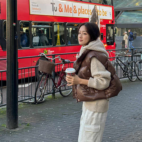 無地 ショート ファスナー ダウンジャケットコート [3カラー]」 レディース服がお得な    f 5,764円