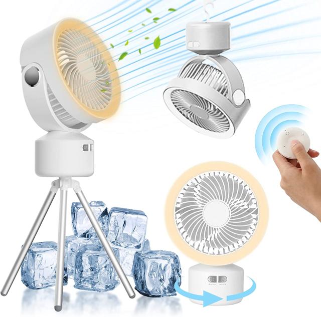 【母の日プレゼント】キャンプ扇風機 アウトドア扇風機 usb充電式 タイマー機能 吊り下げ コードレス 携帯用 卓上 リビング