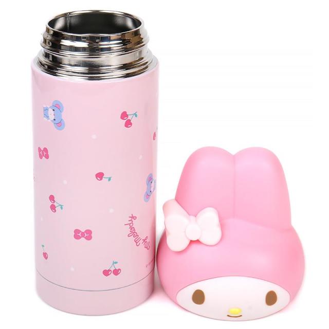 4個セット マイメロディ 水筒 マグボトル フェイス形ステンレスマグボトル 保温 保冷 360ml サンリオ sanrio キャラクター_2