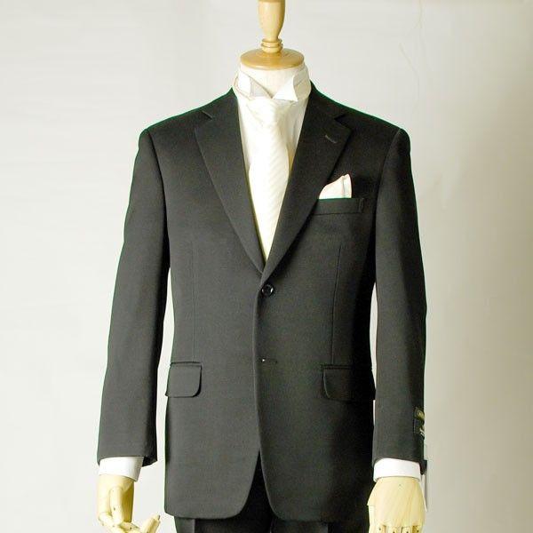 日本製 合服 ブラック シングル スーツ MU2400 秋冬用礼服　喪服 秋用冬用梅春用 2B_3