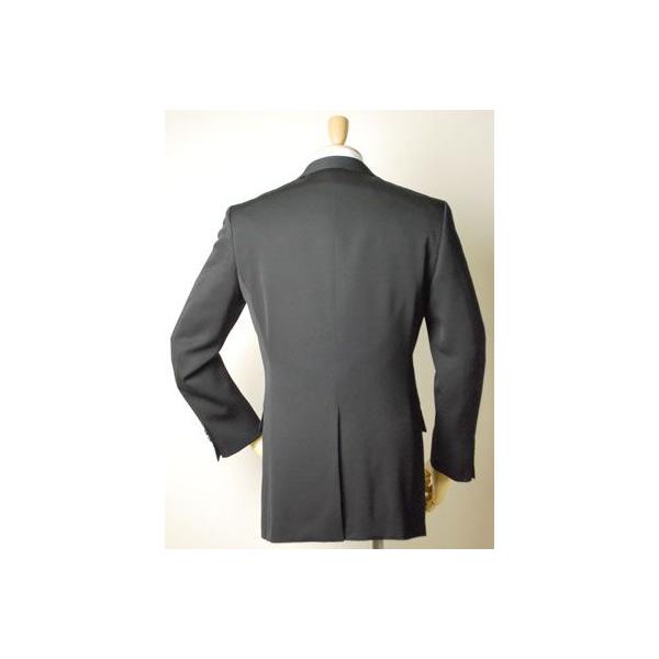 日本製 合服 ウール99％シングル2BブラックスーツRM16100Y体Y6Y7Y8のみ 礼服 喪服 ワンタック アジャスター付き_2