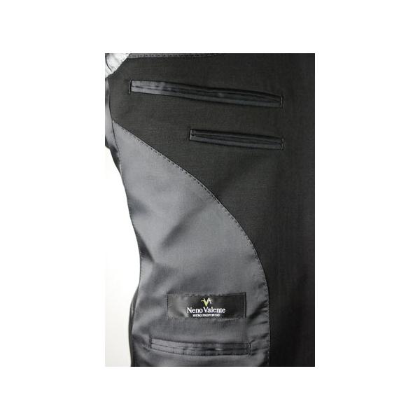 秋冬梅春用ウール99％シングル2BブラックスーツUS2600の通販はau PAY