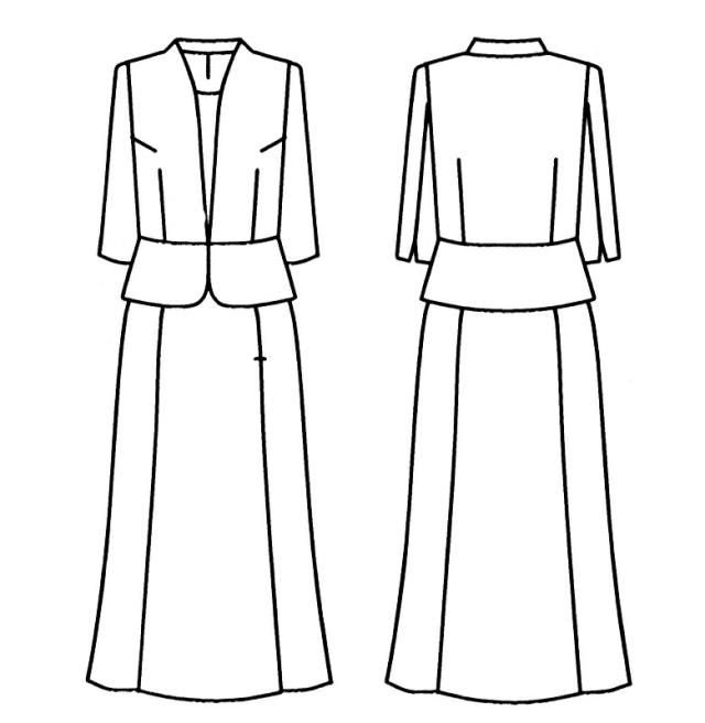 夏用 日本製 ブラックフォーマル ワンピース：FV14010 単品 お家で