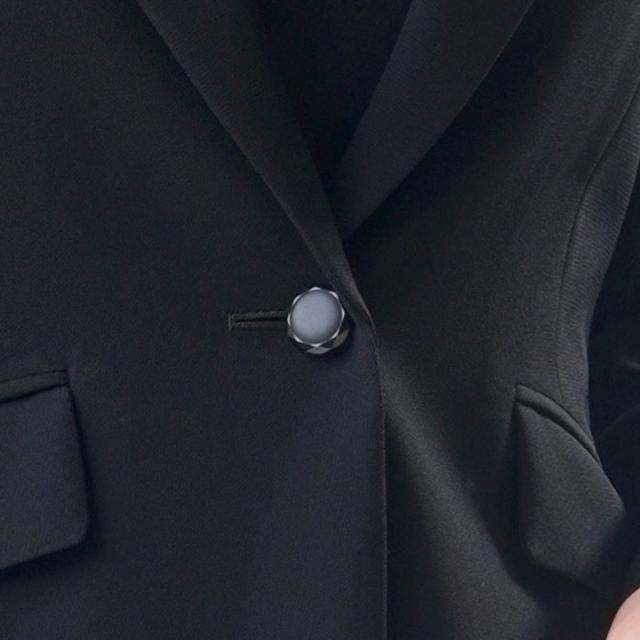 日本製 ブラックフォーマル パンツスーツ 3点セット：GR2000