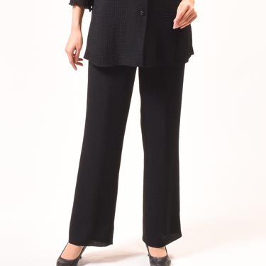 夏用 ブラックフォーマル パンツ CR-198（ブラウス別売り）【日本製