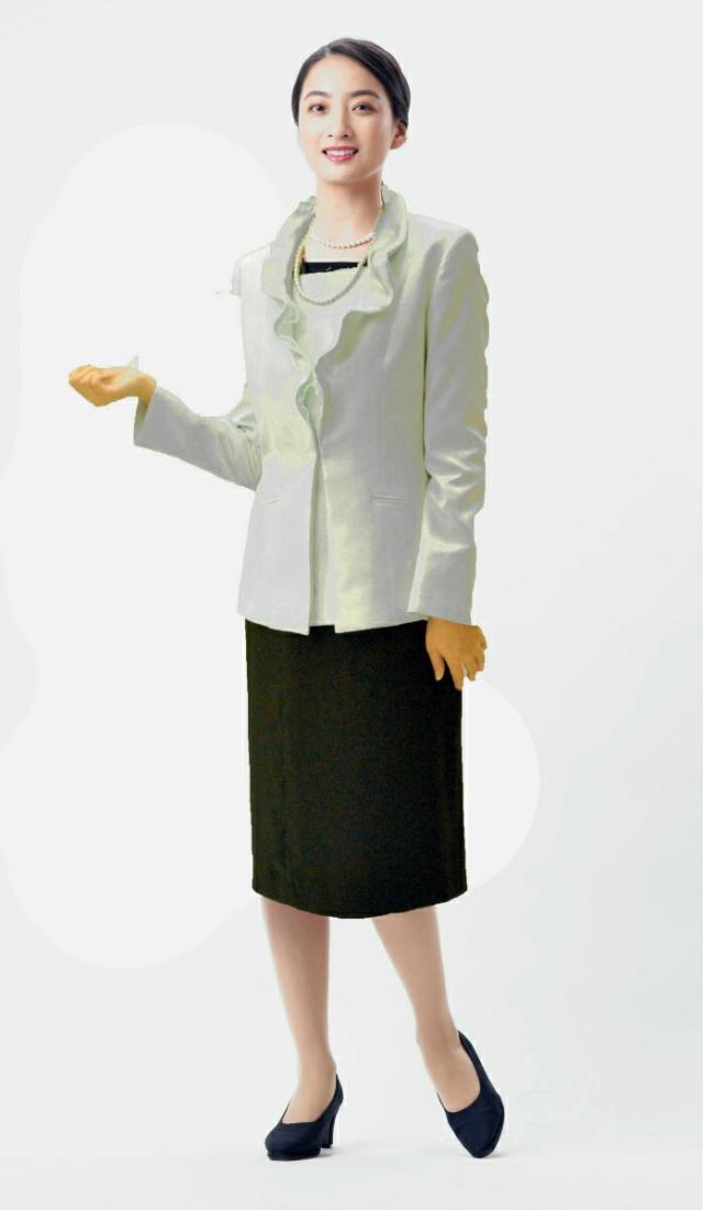 フォーマルジャケット＆ワンピース【セレモニーアンサンブルコーデ