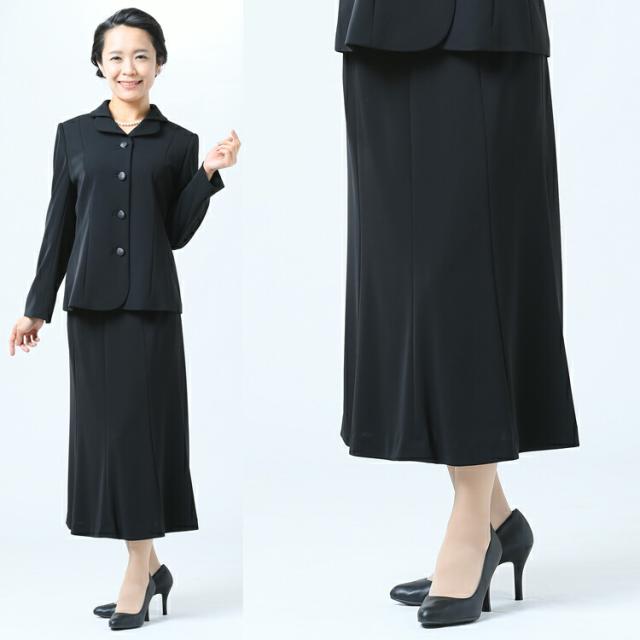 ブラックフォーマル スカートのみ【単品】 :RL112060orQJ4800【のびのびストレッチ】 レディース 婦人 礼服 喪服 【日本製】【9号〜15号】冠婚葬祭 卒業式 入学式 七五三 お宮参り 葬儀 葬式 通夜 法事 結婚式 礼装 オフィス ブラックフォーマル スカートのみ【単品】 :RL112060orQJ4800