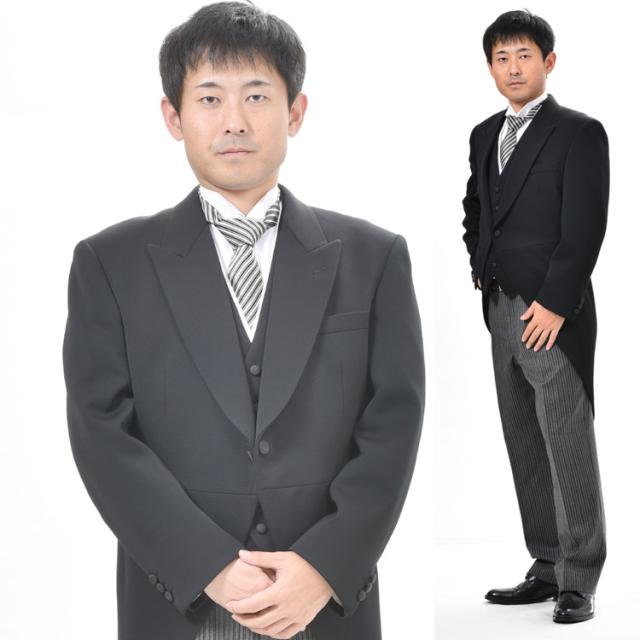 *合冬物・MIYUKI*ミユキ毛織のモーニングコート ：RM1494上着＆白衿付きベスト ※パンツは別売りです。_6