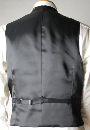 日本製】合物 モーニングコート3P ：RM1824上着＆白衿付きベスト