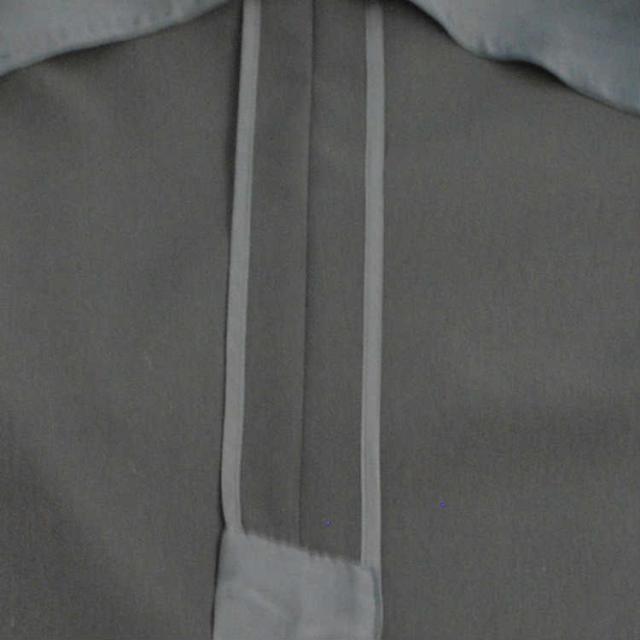 夏用 清涼 シングルブラックスーツ US18700 メンズ 紳士 略礼服 礼服【2つ釦1つ掛け★パンツ裾未処理】【A体 AB体 BB体 3〜7】黒 ブラックフォーマル 冠婚葬祭 葬儀 葬式 法事 通夜 法要 礼装 サマーフォーマル_9