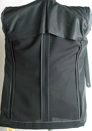 夏用*フォーマルブラックスーツ RM84026 ダブル略礼服、喪服：4B×1