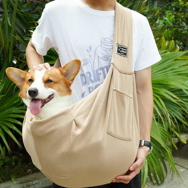 ペットスリング ペット 小型犬 中型犬 抱っこ紐 スリングバック 猫用 ...