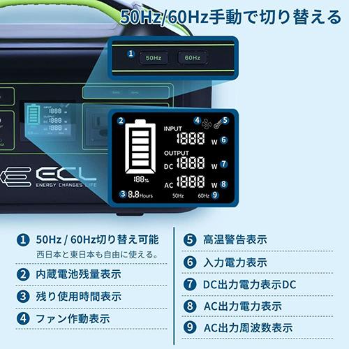ポータブル電源 大容量 バッテリー 大容量 ポータブル ソーラーパネル シガーソケット ACアダプター 800w アウトドア 災害時 停電 車中泊 キャンプ アウトドア 地震 台風 防災 50/60Hz対応 急速充電 PSE検査合格済 2年保証_1