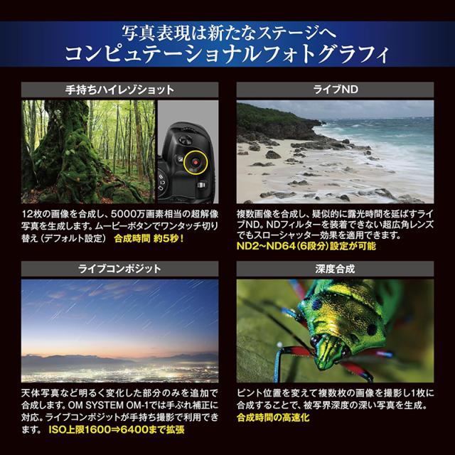 OM SYSTEM（オーエムシステム） OM-1 ボディ_4