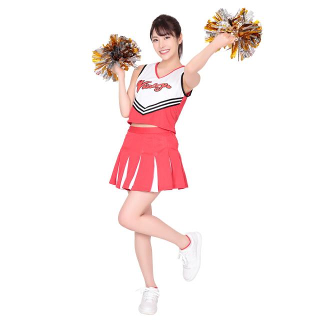 チアユニフォーム　sサイズ　コスプレ Amazon.co.jp: [cosplay2018] 埼玉県 進修館高校チア
