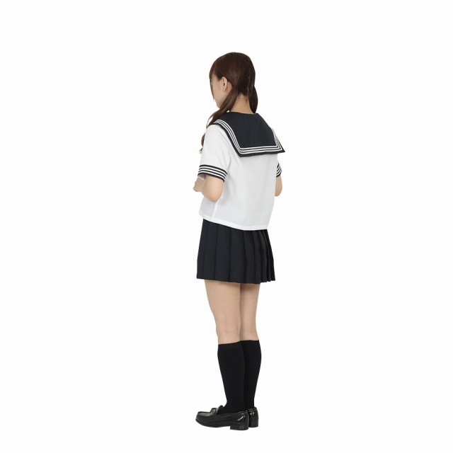 Amazon.co.jp: コスプレ学生服 女子中学生 セーラー服 ブルマー6