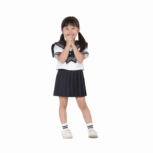 KIDSモデル 時代付属高校制服 キッズコスチューム 子供用 制服 セーラー服 ギャル JK コスプレ ペアルック コスプレ衣装 コスチューム  ハロウィン 仮装 衣装の通販はau PAY マーケット - StarFire | au PAY マーケット－通販サイト