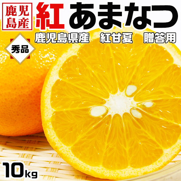 紅甘夏 みかん 10キロ 秀品 贈答用 3Lサイズ 鹿児島県産 紅あまなつ 10kg・果物・柑橘・フルーツ・手土産・お供え・贈答用のギフトの通販は