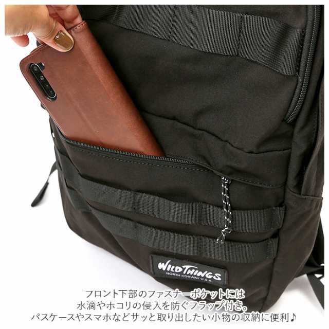 【BLACK】 ワイルドシングス リュック WT-380-3002 通販 WILD THINGS バックパック メンズ 高校生 大学生 中学生 大容量 ノートPC 通勤 の通販は