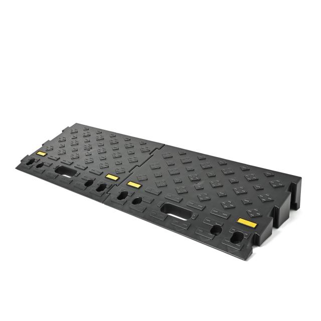 【日本企業監修】高さ10 cm 段差プレート 2個入りのポータブル自動車用坂道 プラスチック 敷居坂道 階段坂道 1t 自動車 車いす 自転車 バイクに適している 幅110cm×長さ33cm×高さ10cmの通販は 5,638円