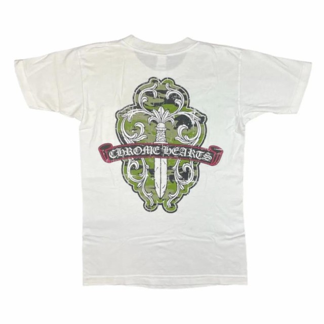 CHROME HEARTS クロムハーツ カモフラージュ ダガープリント Tシャツ ...