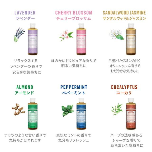 公式ショップ ドクターブロナー マジックソープ 2本セット PE