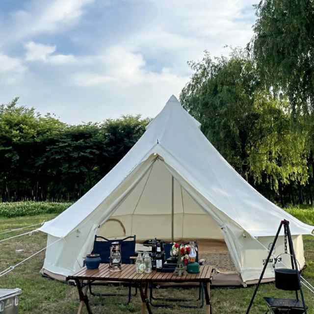 ワンポールテント 3〜4人用テント ベル型テント テント ティピー