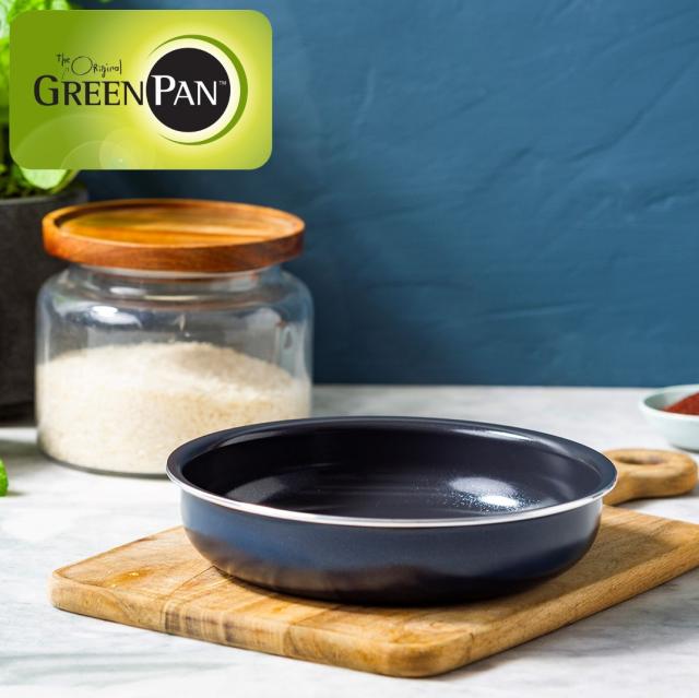 GREENPAN グリーンパン クリックシェフ フライパン20cm オックスフォードブルー CC008860-104 送料無料 ガス火対応 IH対応 フライパン ハンドル 着脱式 取っ手が取れる 食洗器対応 オーブン対応 セラミック コーティングの通販は 5,170円