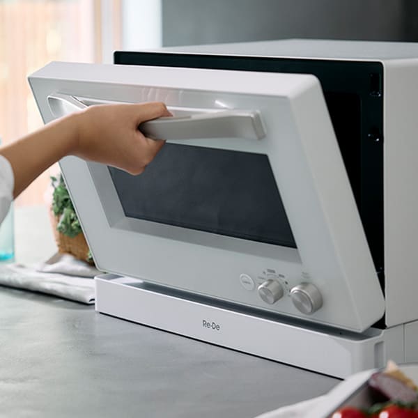 Re・De Range オーブンレンジ 20L ホワイト MO02A-20WT 送料無料
