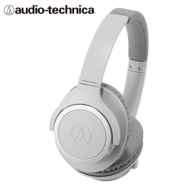 オーディオテクニカ ワイヤレスヘッドホン グレー ATH-SR30BT GY 送料無料 ヘッドホン ワイヤレス Bluetooth コンパクト シンプル 在宅勤務 テレワーク 10,909円