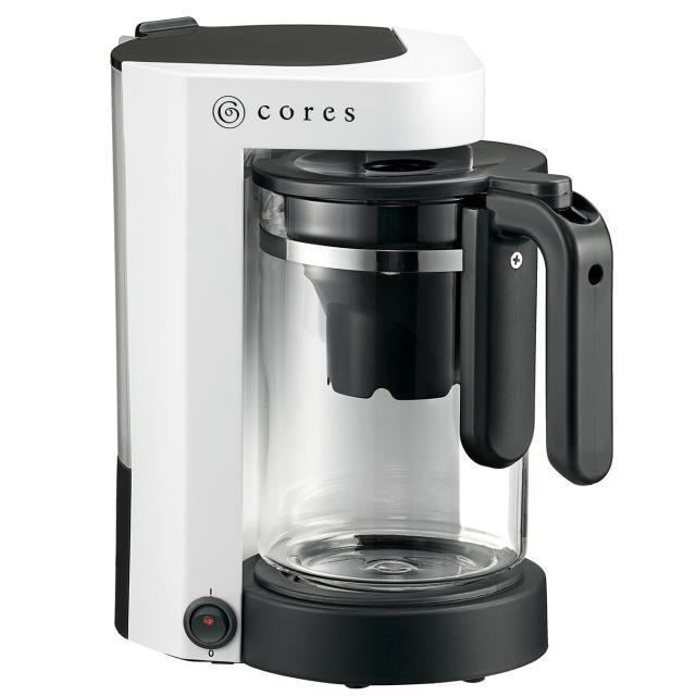 cores コレス 5カップコーヒーメーカー C302WH 送料無料 コーヒーメーカー コーヒー ドリップメーカー コーヒー 紅茶 お茶 コーヒーホルダー ティーホルダー ゴールドフィルター_1