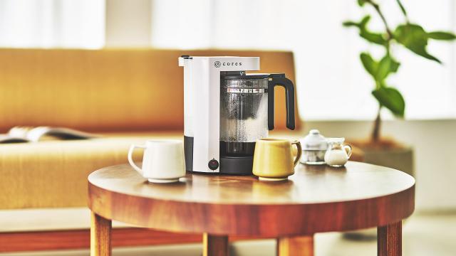 cores コレス 5カップコーヒーメーカー C302WH 送料無料 コーヒーメーカー コーヒー ドリップメーカー コーヒー 紅茶 お茶 コーヒーホルダー ティーホルダー ゴールドフィルター_2