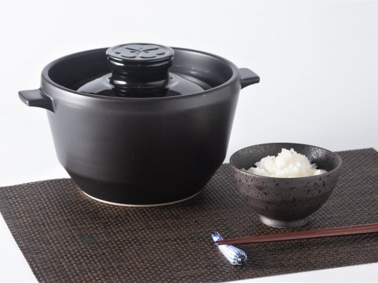 ご飯鍋 究極のごはん鍋HACHI 3合炊 新米 炊飯 直火 電子レンジ 対応