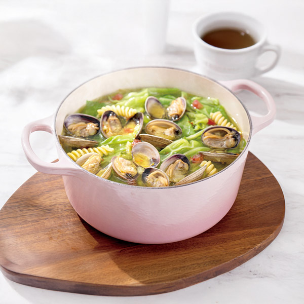 LE CREUSET ル・クルーゼ シグニチャー ココット・ロンド 18cm（シルバーツマミ）（ガス火・IH対応）ルクルーゼ 鋳物 ホーロー 両手鍋 無水鍋 無水調理 炊飯鍋_12