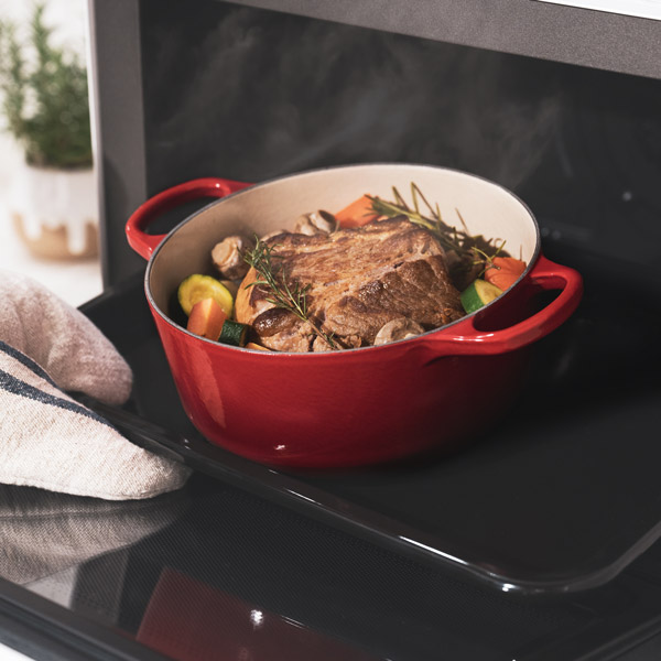 LE CREUSET ル・クルーゼ シグニチャー ココット・ロンド 18cm（シルバーツマミ）（ガス火・IH対応）ルクルーゼ 鋳物 ホーロー 両手鍋 無水鍋 無水調理 炊飯鍋_14