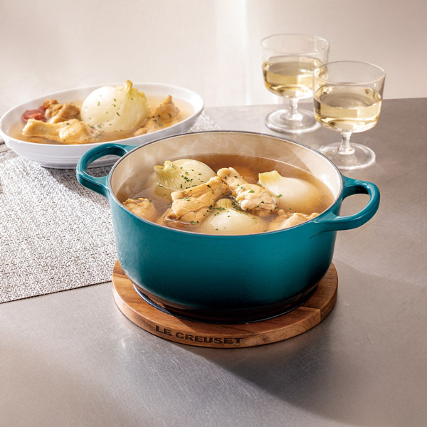 LE CREUSET ル・クルーゼ シグニチャー ココット・ロンド 18cm（シルバーツマミ）（ガス火・IH対応）ルクルーゼ 鋳物 ホーロー 両手鍋 無水鍋 無水調理 炊飯鍋_16