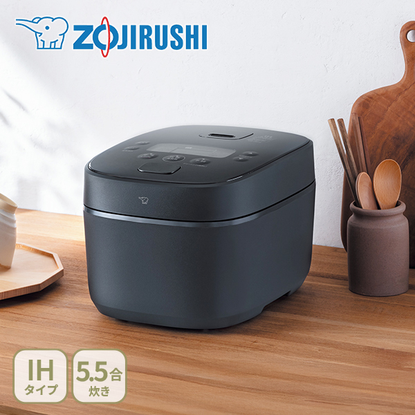 ガス炊飯器 1升 こがまる 電子ジャー付 ダークブラウン 都市ガス(12A