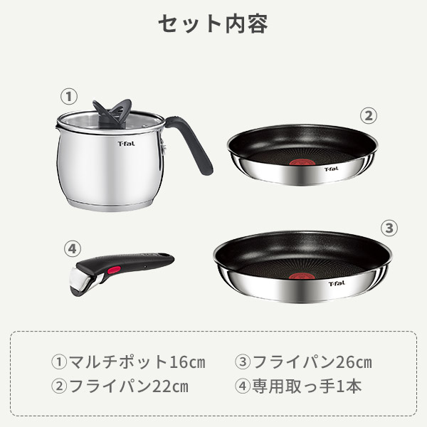 T-FAL ティファール インジニオ・ネオ IHステンレス エモーション