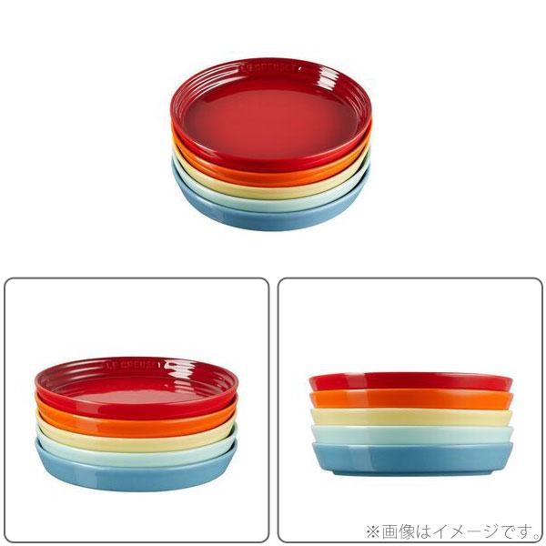 LE CREUSET ル・クルーゼ ネオ・ラウンド・プレート 17cm （5枚入り