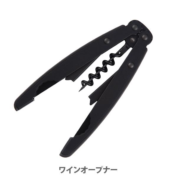 PRINCE プリンス ワインオープナー 黒 2006 日本製 ブラック 栓抜き コルク抜き オープナー オールステンレス プリンス工業