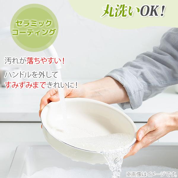 グリーンパン クリックシェフ 5点セット（ガス火・IH対応） GREENPAN CLICK CHEF ハンドル脱着式タイプ フライパン エッグパン ハンドル_5