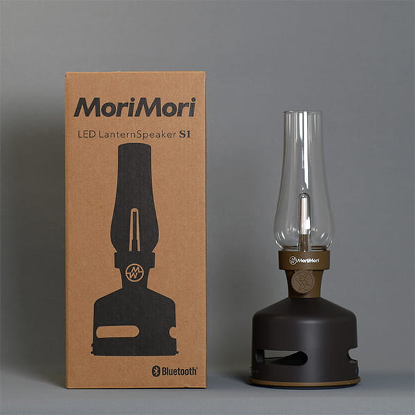MoriMori モリモリ LED LanternSpeaker S1 URBAN SPORTS ダークブラウン FLS-2102-DB 送料無料 ランタン スピーカー USB-C充電 充電式 コードレス インテリア 照明 間接照明 ライト ランプ テーブルランプ テーブルライト スピーカー アウトドア 持ち運び可能_2
