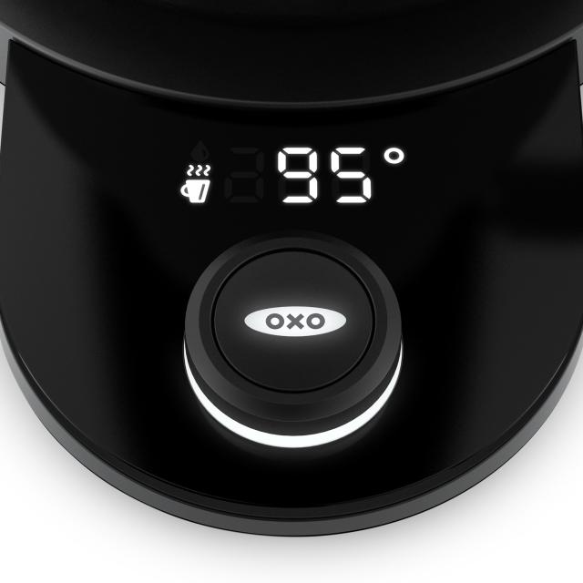 OXO オクソー ドリップケトル 温度調整&タイマー機能付 8717100 送料無料 電気ケトル 1.0L コードレス 温度調節 保温機能 カフェ