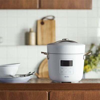 Re・De Pot 電気圧力鍋 2L ホワイト PCH-20LW 送料無料 電気圧力鍋の