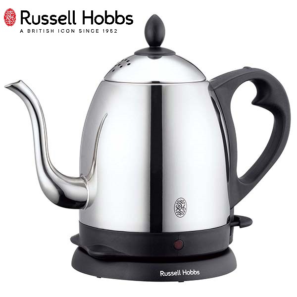 Russell Hobbs ラッセルホブス カフェケトル 0.8L 7408JP 送料無料 電気ケトル 800ml コーヒー ポット ドリップ コーヒー お手入れ簡単_1