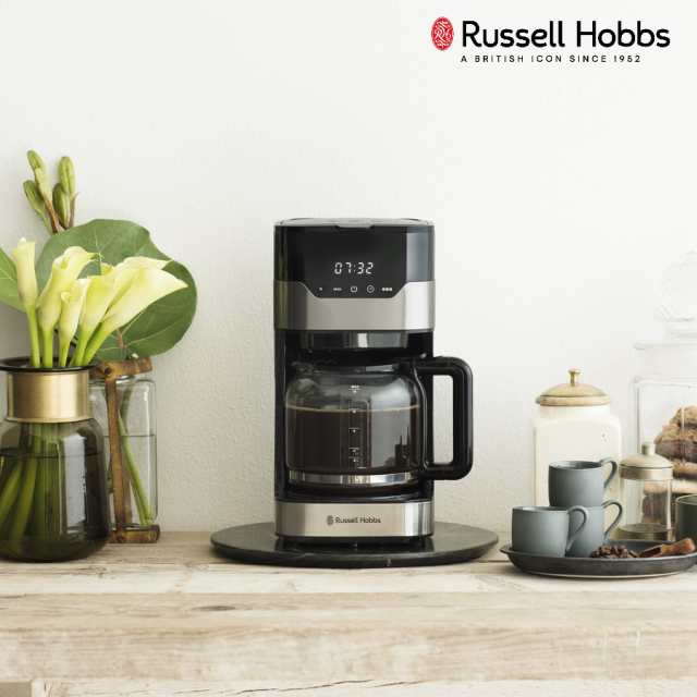 Russell Hobbs ラッセルホブス グランドリップ10カップ 7651JP 送料無料 コーヒーメーカー 大容量